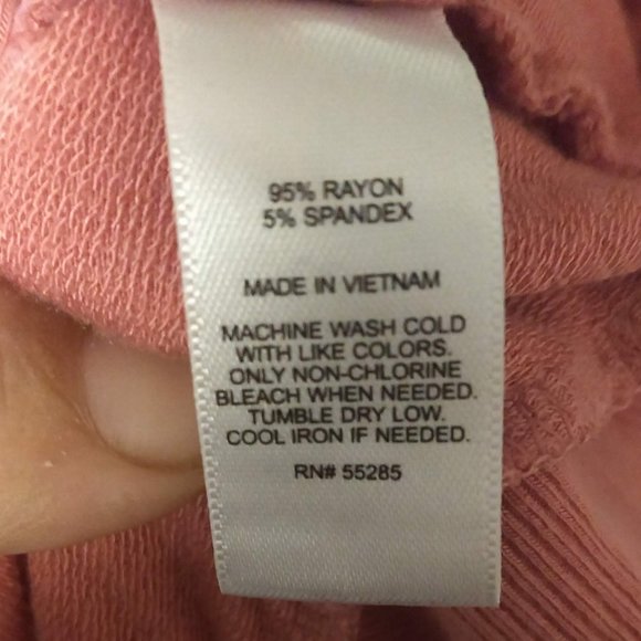 Express One Eleven Size Small Blouse Sweater Pink - Picture 7 of 9